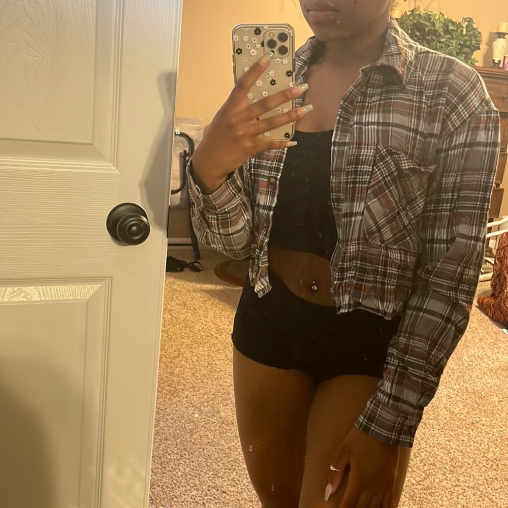 Cropped Flannel